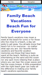 Mobile Screenshot of beachfunforeveryone.com